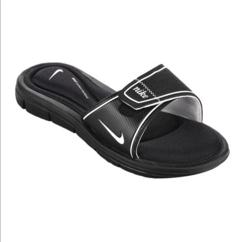 NIKE “Comfort Footbrd” Slides with Memory Foam